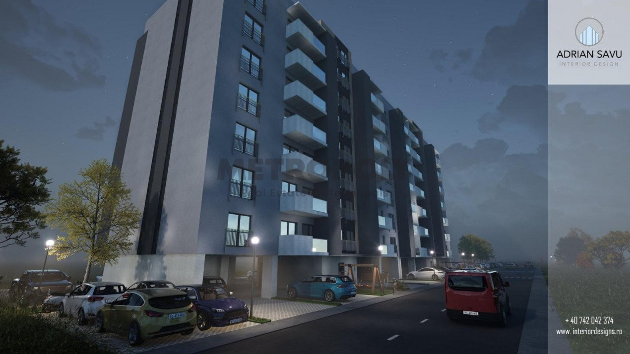 Apartament 2 camere - nou, decomandat, la cheie - strada  DOAMNA STANCA 