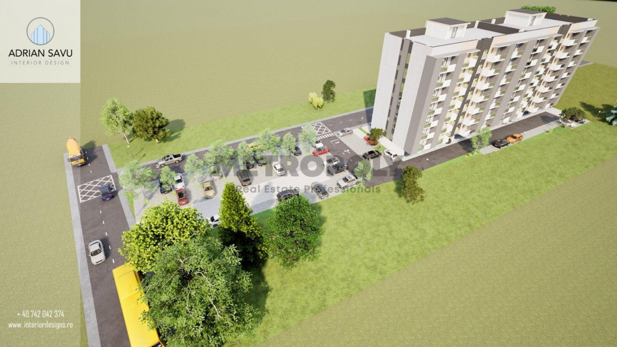 Apartament 2 camere - nou, decomandat, la cheie - strada  DOAMNA STANCA 