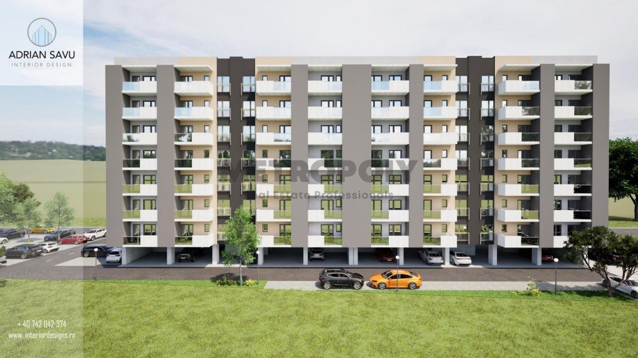 Apartament 2 camere - nou, decomandat, la cheie - strada  DOAMNA STANCA 