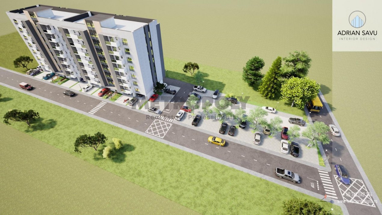 Apartament 2 camere - nou, decomandat, la cheie - strada  DOAMNA STANCA 