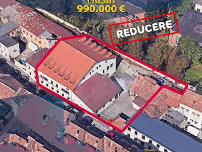 Cladire in centrul Sibiului, 1100 mpu - birouri - clinica - comercial 